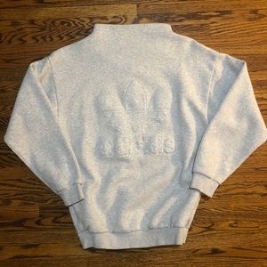 Adidas unisex mock neck sweatshirt